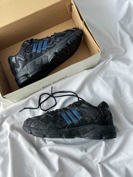 Adidas Bad Bunny x Response CL 'Triple Black' G491-Темно-синій-36 фото