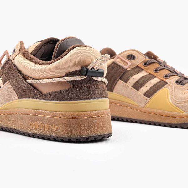 Adidas Bad Bunny X Forum Buckle Low The First Cafe Gw0264 G341-Коричневий-45 фото