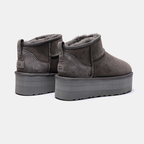 UGG Classic Ultra Mini Platform Boots Moss Gree G463-Сірий-36 фото