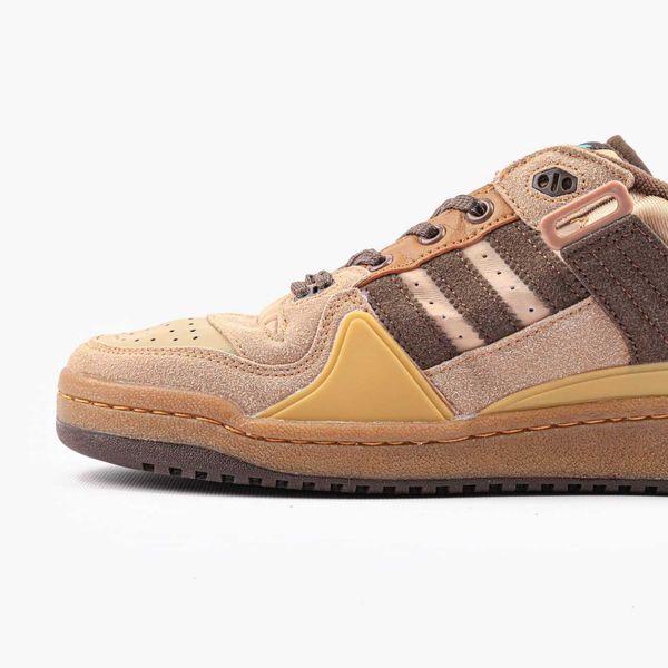 Adidas Bad Bunny X Forum Buckle Low The First Cafe Gw0264 G341-Коричневий-45 фото