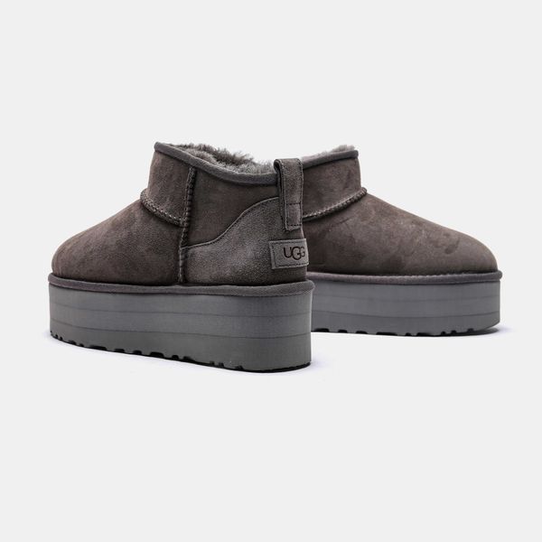 UGG Classic Ultra Mini Platform Boots Moss Gree G463-Сірий-36 фото