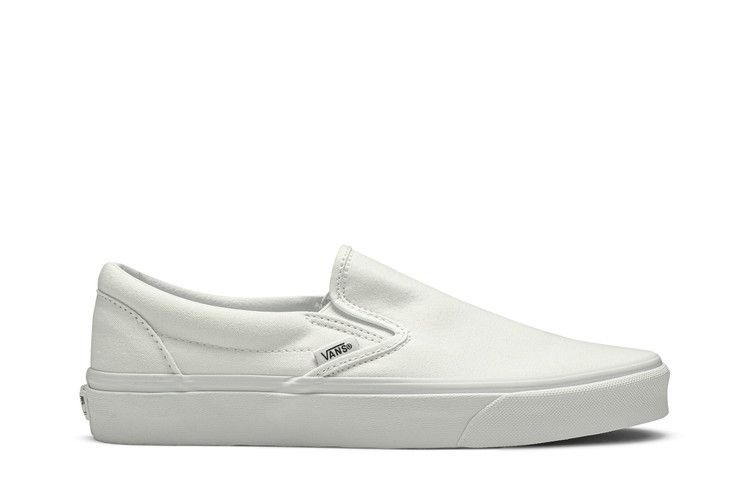 Classic Slip-On 'White Canvas' VN000EYEW00 фото