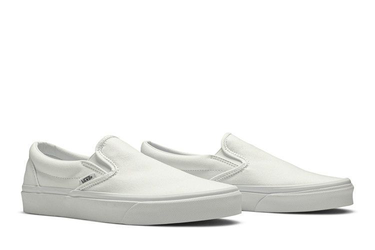 Classic Slip-On 'White Canvas' VN000EYEW00 фото