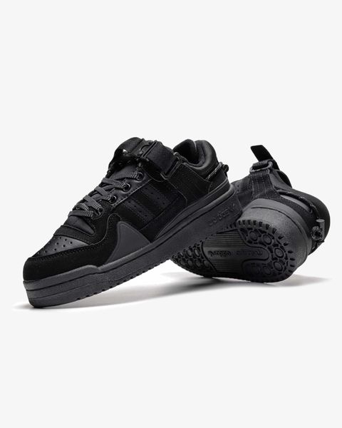 Bad Bunny x Adidas Forum Buckle Low black G237-Чорний-36 фото