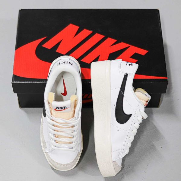 Nike Blazer Low Platform White Dj0292-101 G347-Білий-39 фото