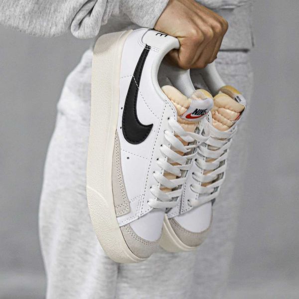 Nike Blazer Low Platform White Dj0292-101 G347-Білий-39 фото