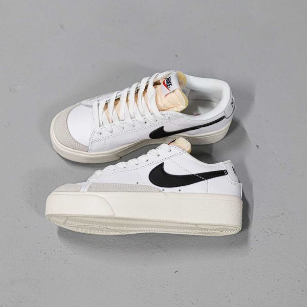 Nike Blazer Low Platform White Dj0292-101 G347-Білий-39 фото