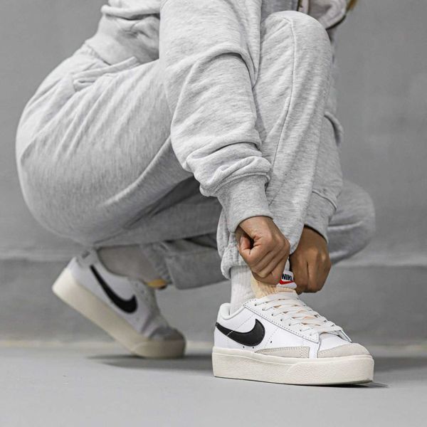 Nike Blazer Low Platform White Dj0292-101 G347-Білий-39 фото