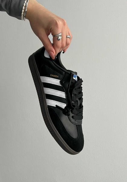 Adidas Samba OG 'Black Gum' G181-Чорний-36 фото