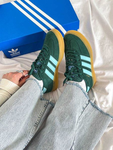 Adidas Gazelle 'Collegiate Green Hazy Sky' G484-Зелений-36 фото