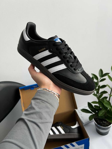 Adidas Samba OG 'Black Gum' G181-Чорний-36 фото