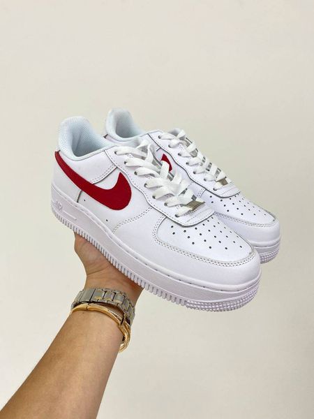 Nike Air Force 1 Low White Team Red G165-Білий-41 фото