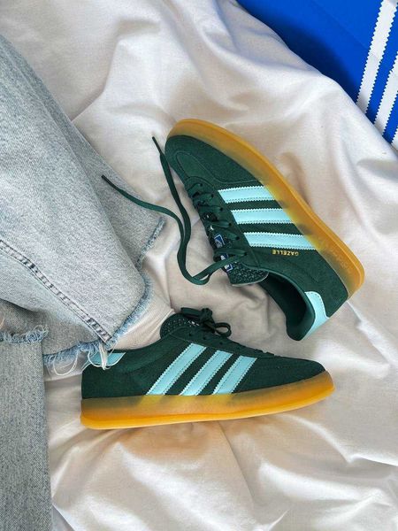 Adidas Gazelle 'Collegiate Green Hazy Sky' G484-Зелений-36 фото