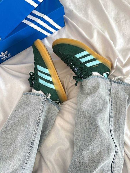 Adidas Gazelle 'Collegiate Green Hazy Sky' G484-Зелений-36 фото