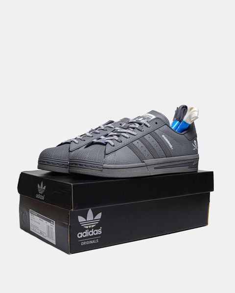 Кроссовки NEIGHBORHOOD X ADIDAS SUPERSTAR Adss6-Сірий-45 фото