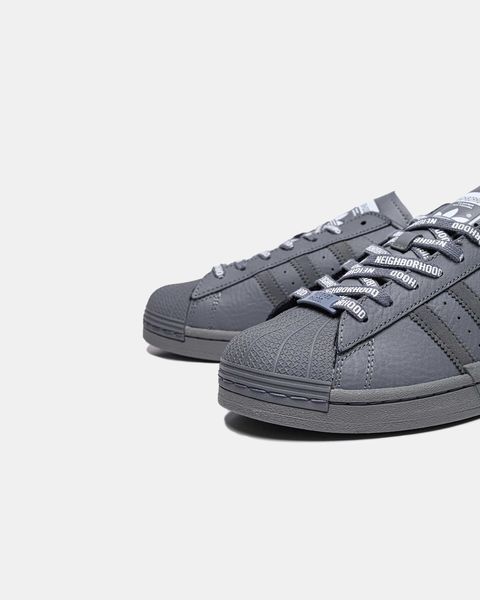 Кроссовки NEIGHBORHOOD X ADIDAS SUPERSTAR Adss6-Сірий-45 фото