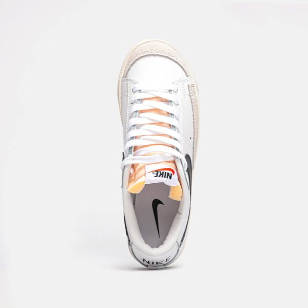 Nike Blazer Low 77 Vintage White Black G128-Білий-36 фото