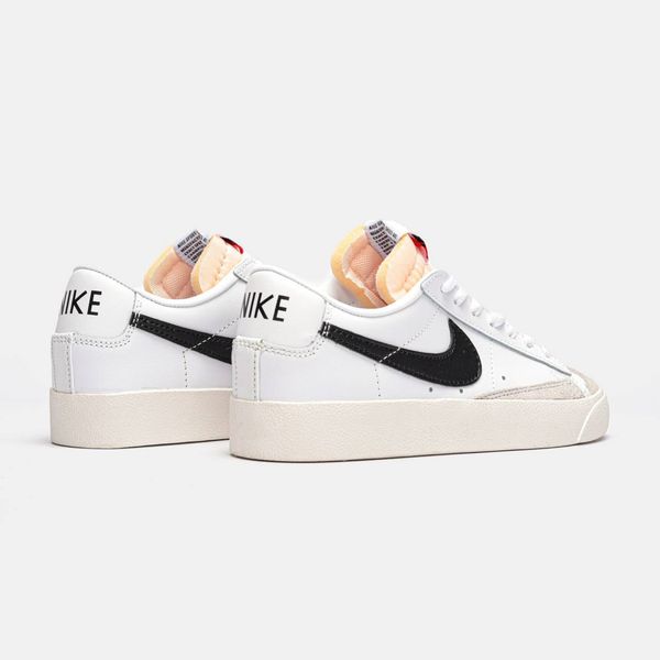 Nike Blazer Low 77 Vintage White Black G128-Білий-36 фото