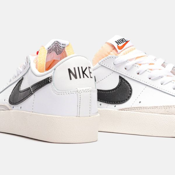 Nike Blazer Low 77 Vintage White Black G128-Білий-36 фото