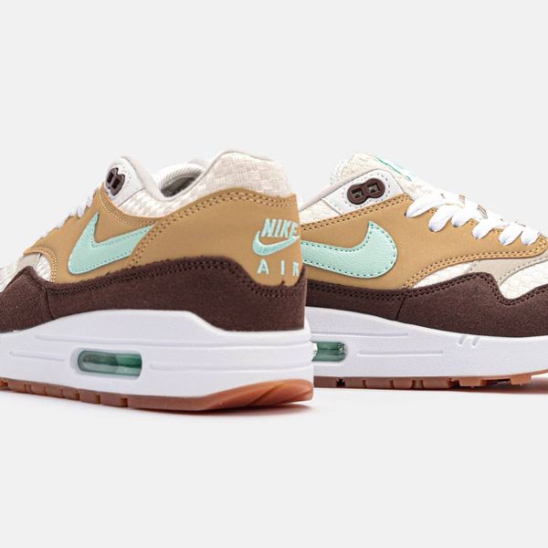 Nike Air Max 1 Crepe Hemp G285-Коричневий-36 фото