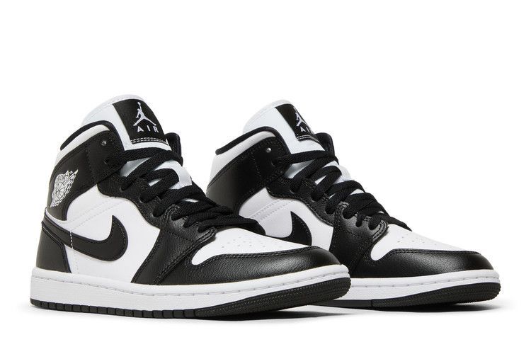 Wmns Air Jordan 1 Mid 'Panda' DV0991 101 фото