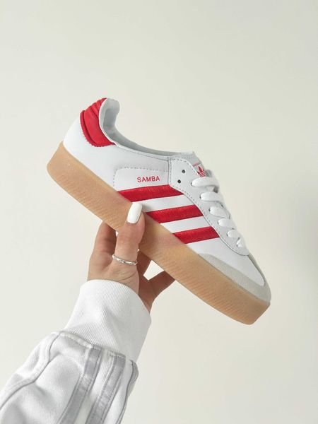 Adidas Samba 'White Red' G543-Білий-36 фото