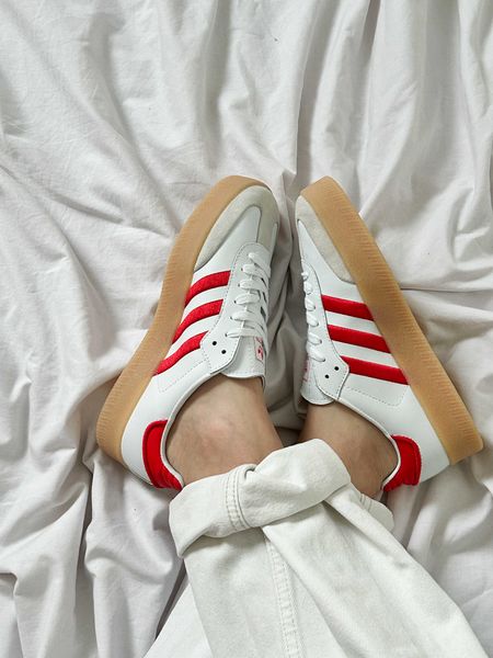 Adidas Samba 'White Red' G543-Білий-36 фото