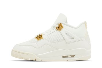 Wmns Air Jordan 4 Retro 'Metallic Gold' AQ9129 170 фото