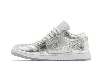 Wmns Air Jordan 1 Low SE 'Metallic Silver' FN5030 001 фото