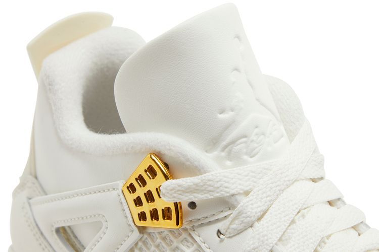 Wmns Air Jordan 4 Retro 'Metallic Gold' AQ9129 170 фото