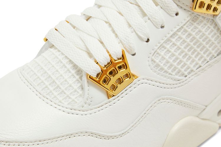 Wmns Air Jordan 4 Retro 'Metallic Gold' AQ9129 170 фото