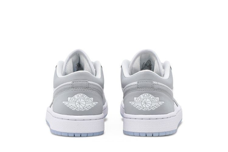 Wmns Air Jordan 1 Low 'White Wolf Grey' DC0774 105 фото