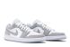 Wmns Air Jordan 1 Low 'White Wolf Grey' DC0774 105 фото 5