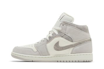 Air Jordan 1 Mid SE 'Neutral Grey Sail' FQ7720 002 фото