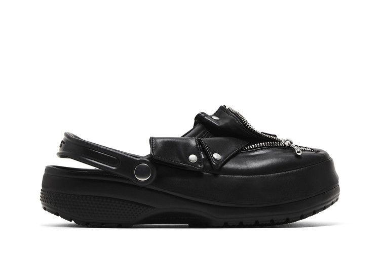 BEAMS x Classic Clog 'Leather Riders' 210582 001 фото