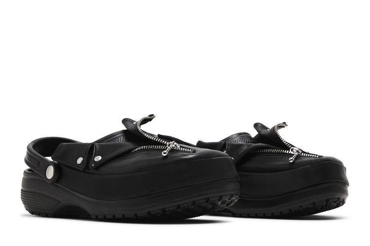 BEAMS x Classic Clog 'Leather Riders' 210582 001 фото