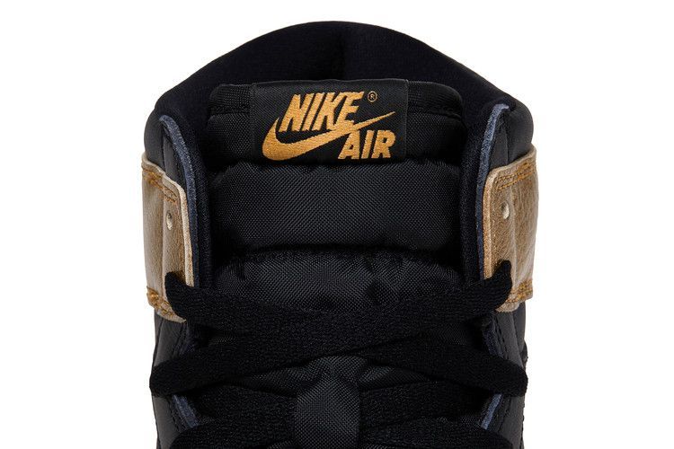 Air Jordan 1 Retro High OG 'Black Gold' DZ5485 071 фото