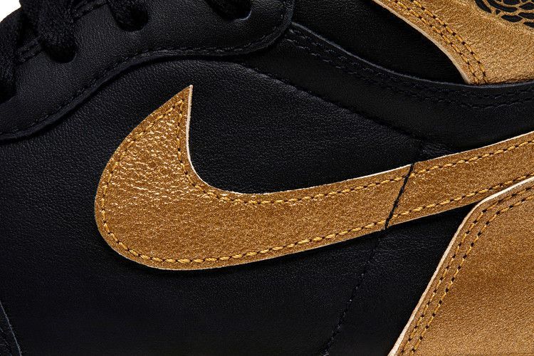 Air Jordan 1 Retro High OG 'Black Gold' DZ5485 071 фото