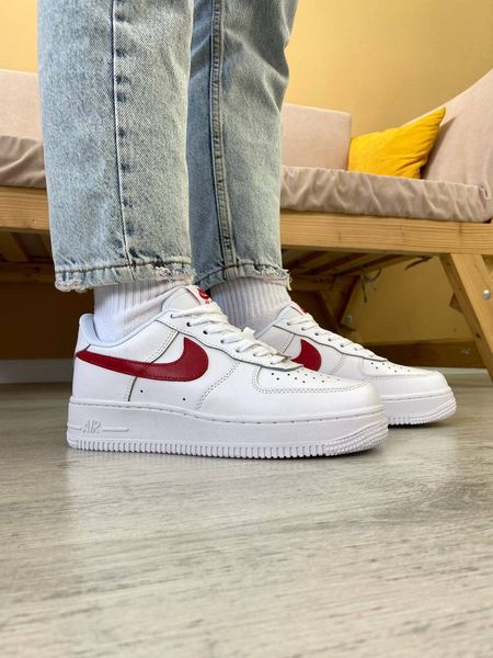 Nike Air Force 1 Low White Team Red G165-Білий-36 фото