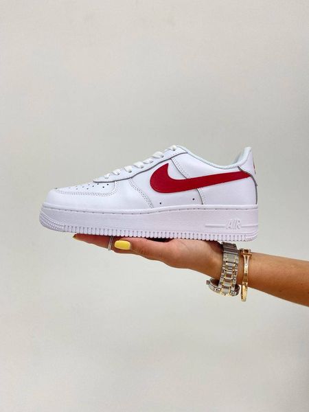 Nike Air Force 1 Low White Team Red G165-Білий-36 фото