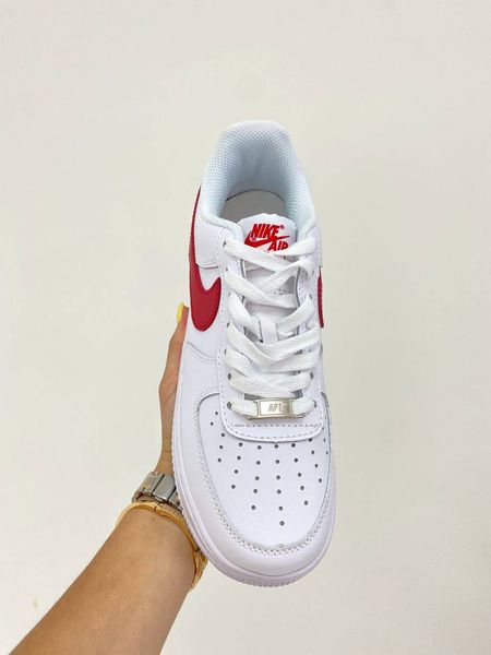 Nike Air Force 1 Low White Team Red G165-Білий-36 фото