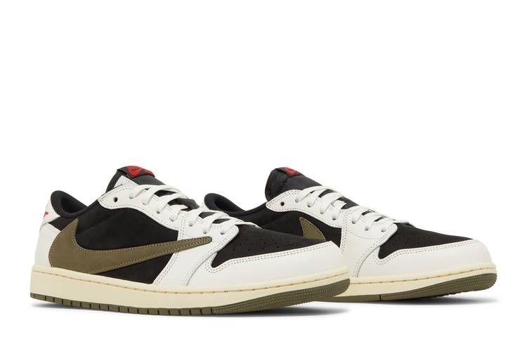 Travis Scott x Wmns Air Jordan 1 Retro Low OG SP 'Olive' DZ4137 106 фото