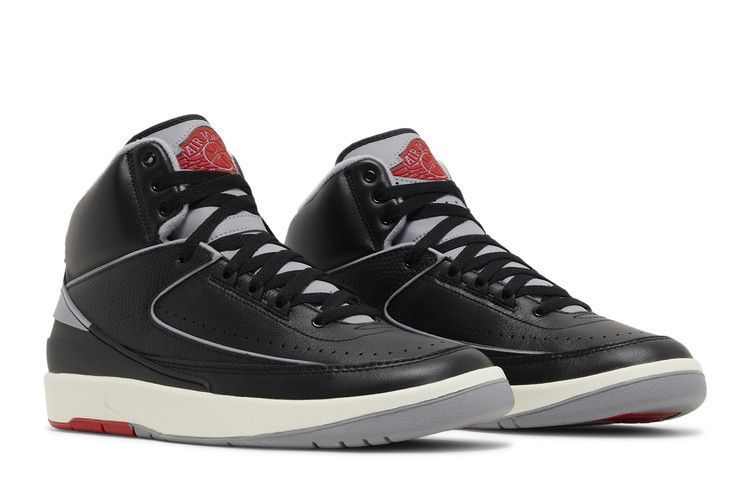 Air Jordan 2 Retro 'Black CeЧоловічіt' DR8884 001 фото