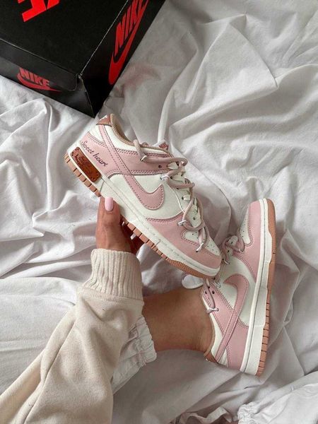 Nike SB Dunk Low Pink Beige G069-Рожевий-36 фото