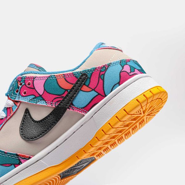 Nike sb dunk low pro parra abstract art (2021) dh7695-600 G360-Рожевий-36 фото