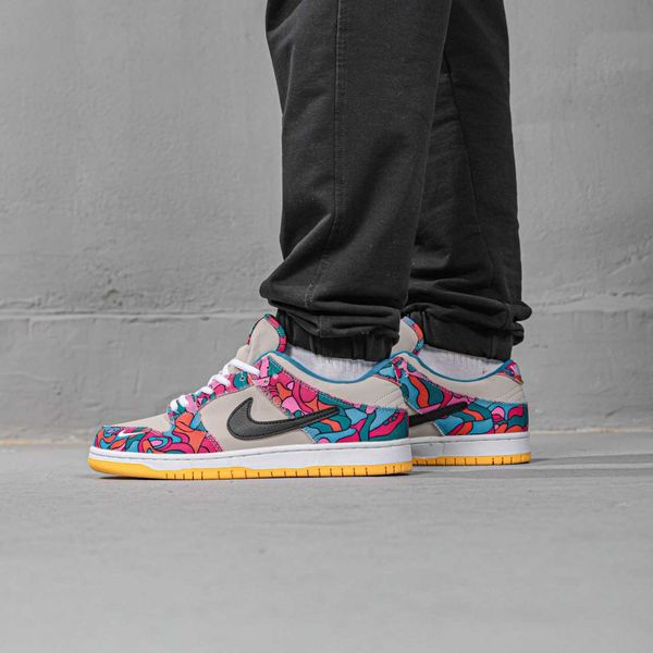 Nike sb dunk low pro parra abstract art (2021) dh7695-600 G360-Рожевий-36 фото