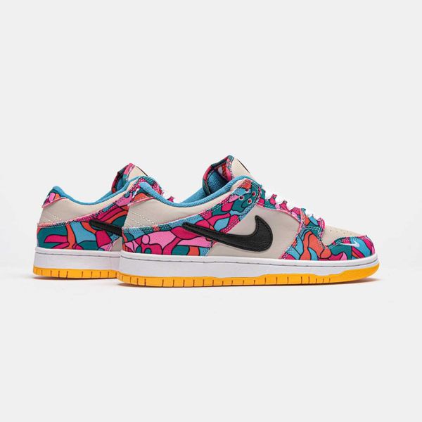 Nike sb dunk low pro parra abstract art (2021) dh7695-600 G360-Рожевий-36 фото