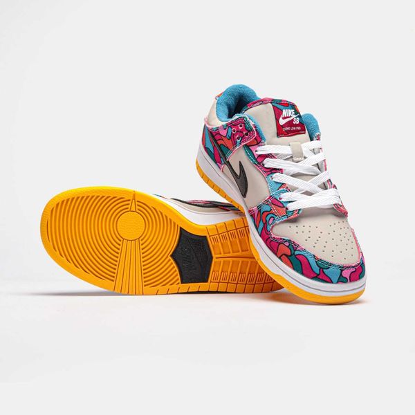 Nike sb dunk low pro parra abstract art (2021) dh7695-600 G360-Рожевий-36 фото