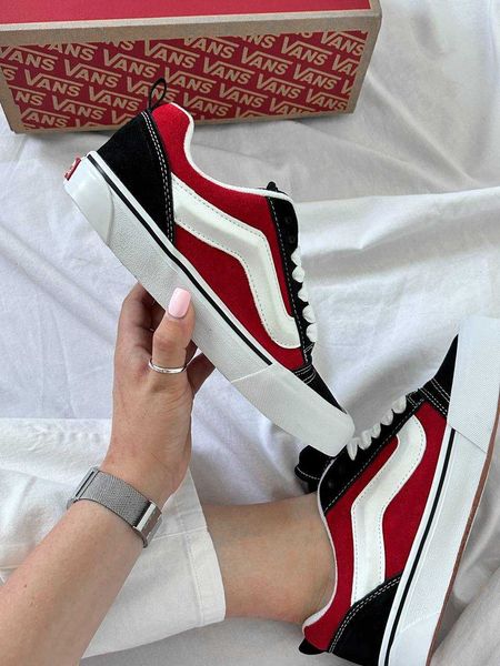 Vans Knu-Skool 'Black Red Box' G373-Червоний-36 фото