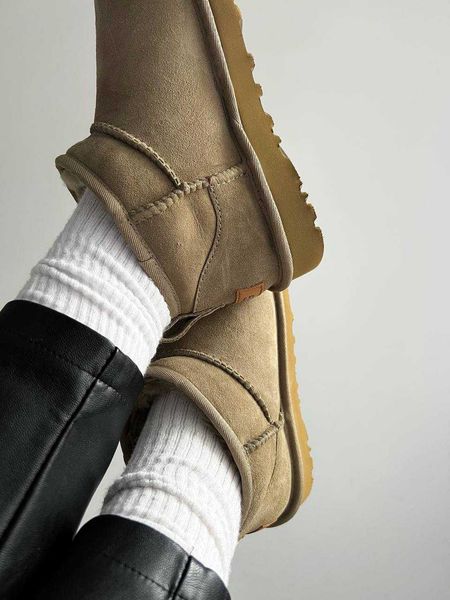 Ugg Ultra Mini Khaki G466-Сірий-36 фото